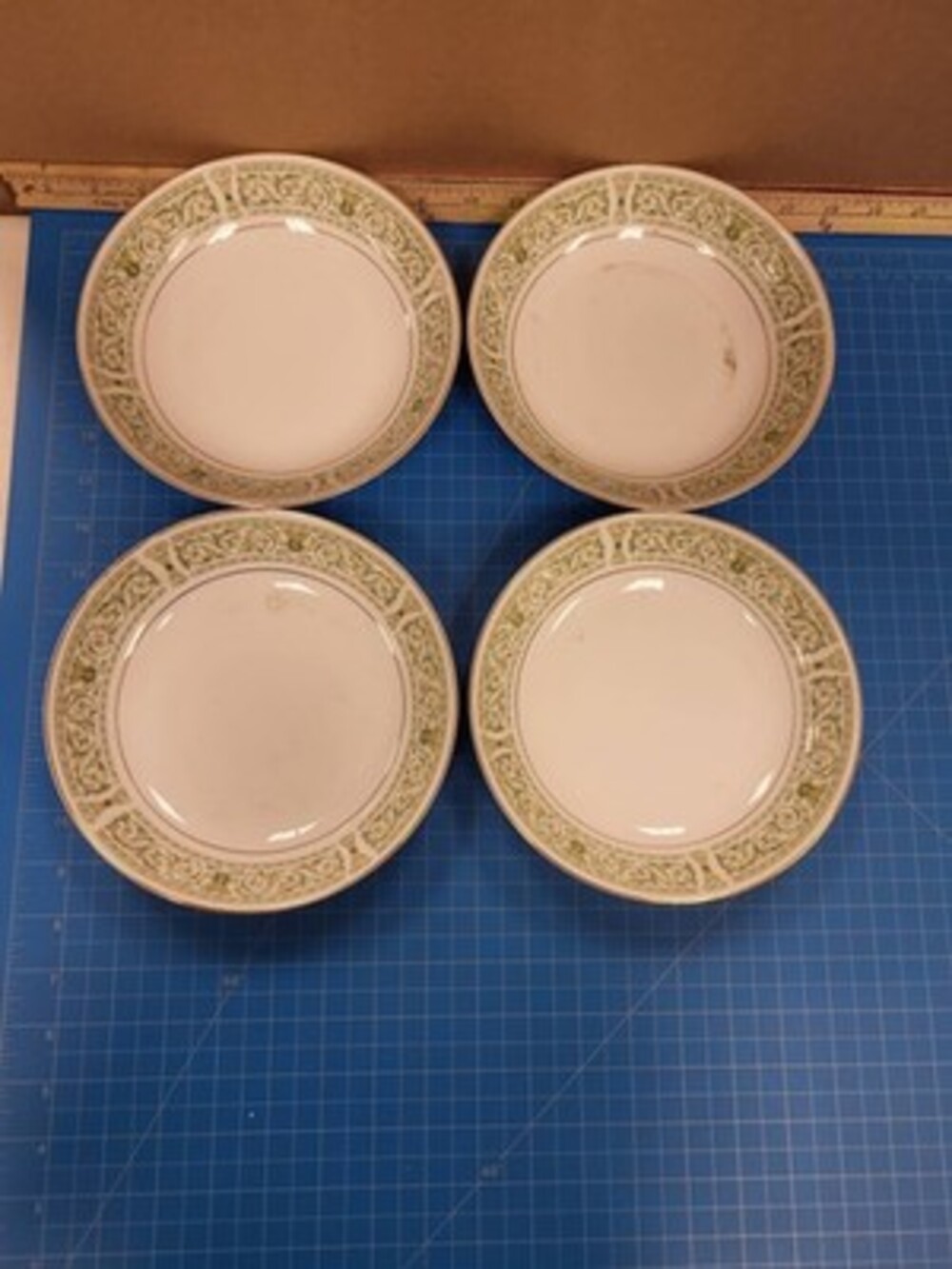 Felicity Daniele Fine China Japan Bowls Set 4 7.5 inch Serving Bowl Dinnerware